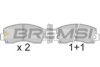 BREMSI BP2215 Brake Pad Set, disc brake